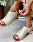 Blyzara - Open sandalen voor dames, elegant en comfortabel met een moderne lage hak
