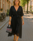 Ema - Elegante afslankende zomerjurk