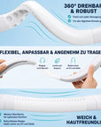 NekFan™ - Tragbarer Aufladbarer Nackenventilator für Direkte Kühlung!