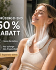 NekFan™ - Tragbarer Aufladbarer Nackenventilator für Direkte Kühlung!