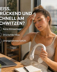 NekFan™ - Tragbarer Aufladbarer Nackenventilator für Direkte Kühlung!