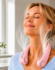 NekFan™ - Tragbarer Aufladbarer Nackenventilator für Direkte Kühlung!