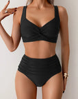 Laluna® | hooggetailleerde zomerbikini-set – stijlvolle strandlook en perfecte pasvorm