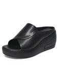 Eliza | Orthopedische slip-on sandalen met wedges