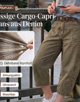 Casual cargo-capri-broeken voor dames
