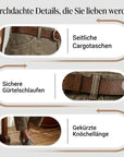 Casual cargo-capri-broeken voor dames
