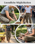 Casual cargo-capri-broeken voor dames