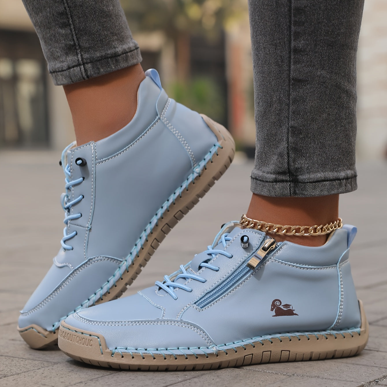 Mila – comfortabele orthopedische sneakers met rits