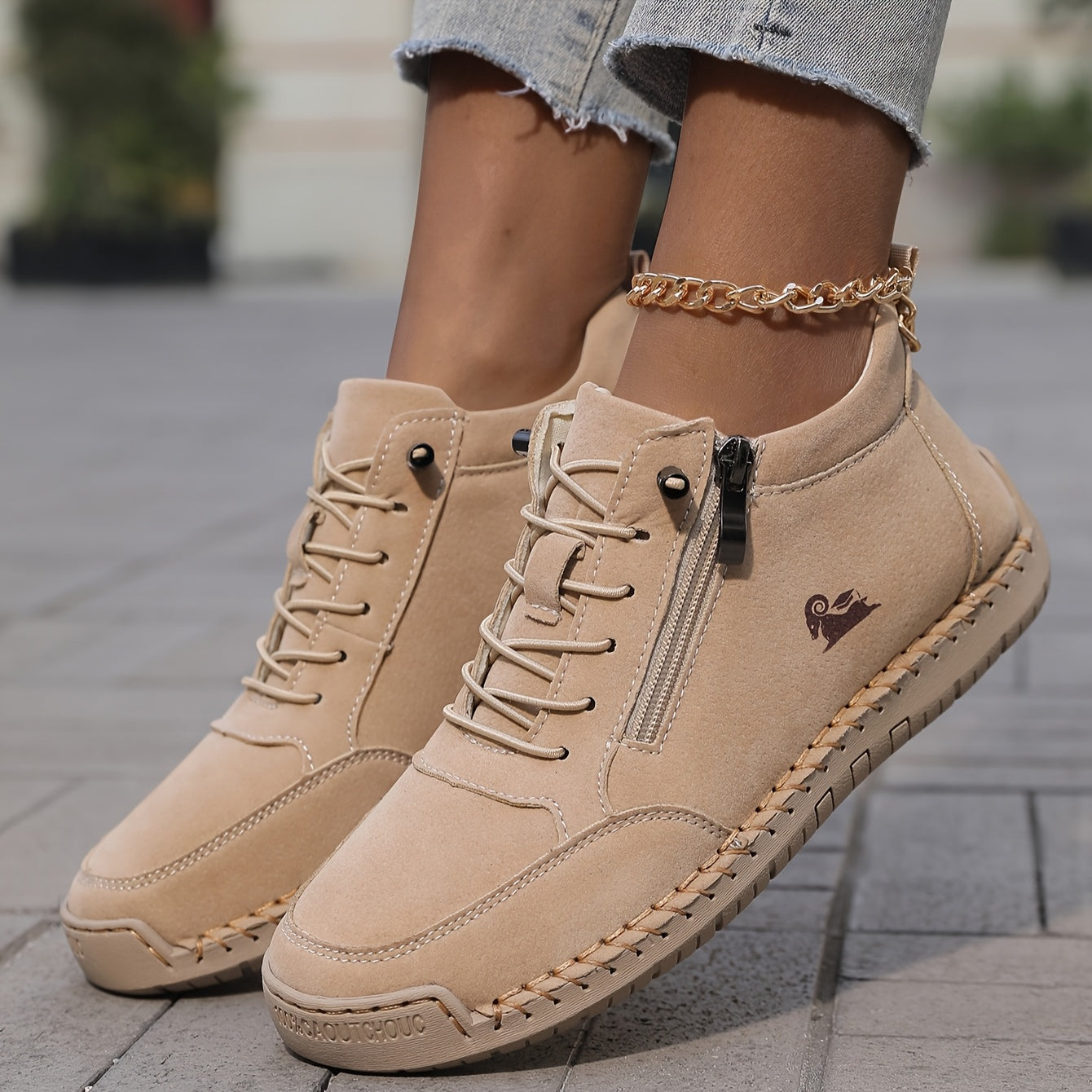 Mila – comfortabele orthopedische sneakers met rits