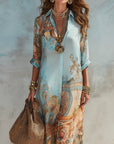 Mara | Elegante vloeiende zomerjurk