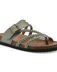 Adriana I Geflochtene Korksandalen