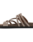 Adriana I Geflochtene Korksandalen