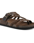 Adriana I Geflochtene Korksandalen