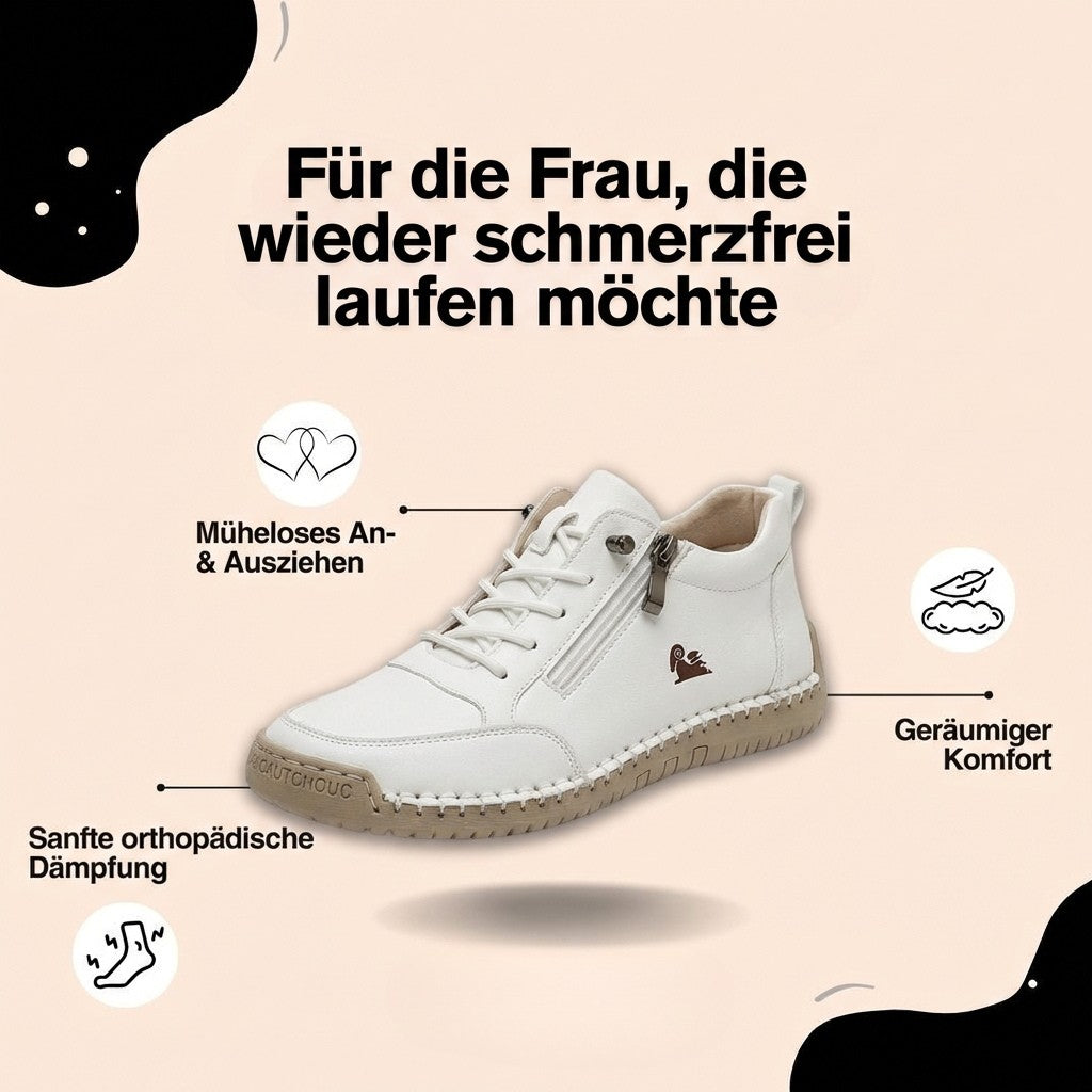 Mila – comfortabele orthopedische sneakers met rits