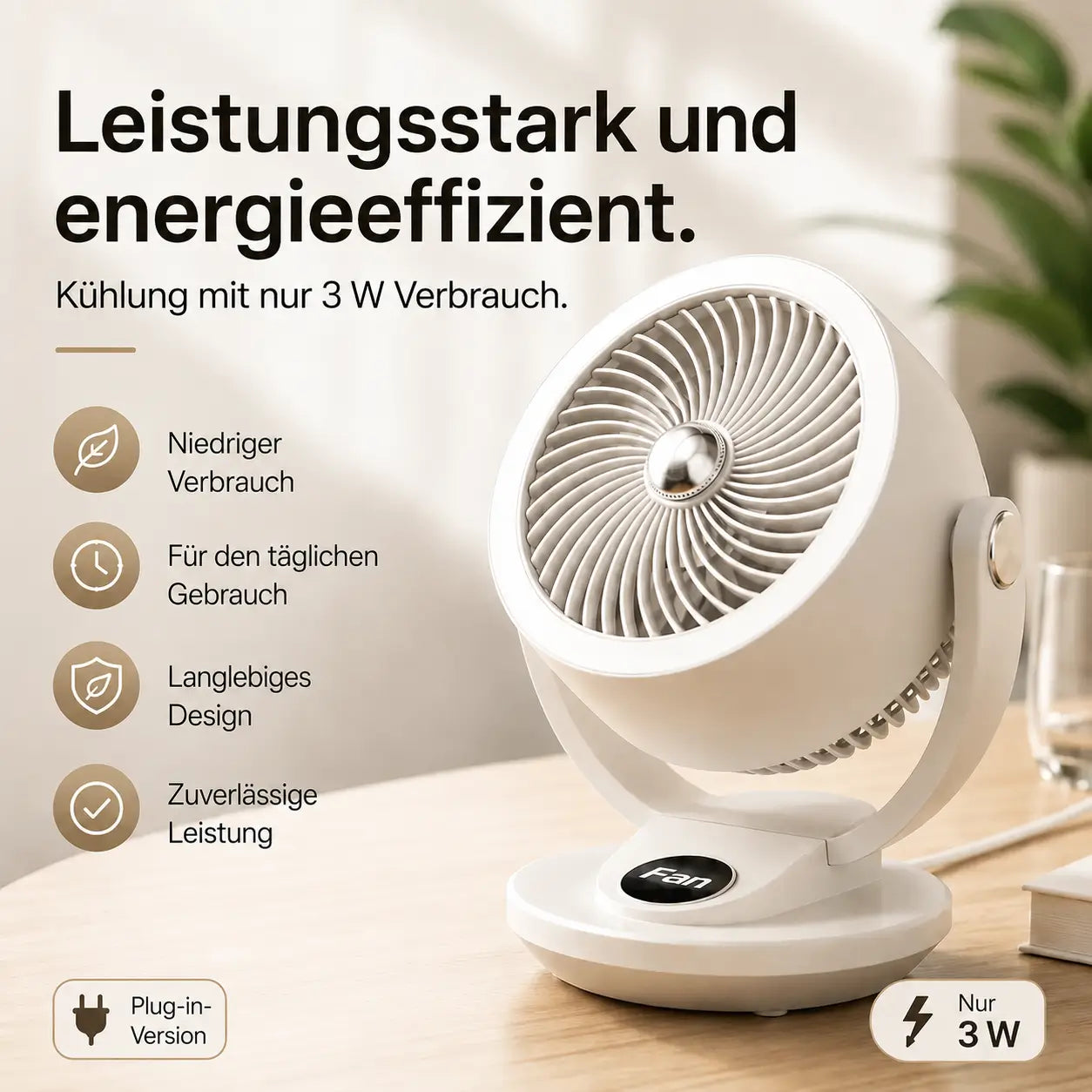 Airstream™ Ventilator | Stil, Kraftvoller Wind &amp; Zirkulation