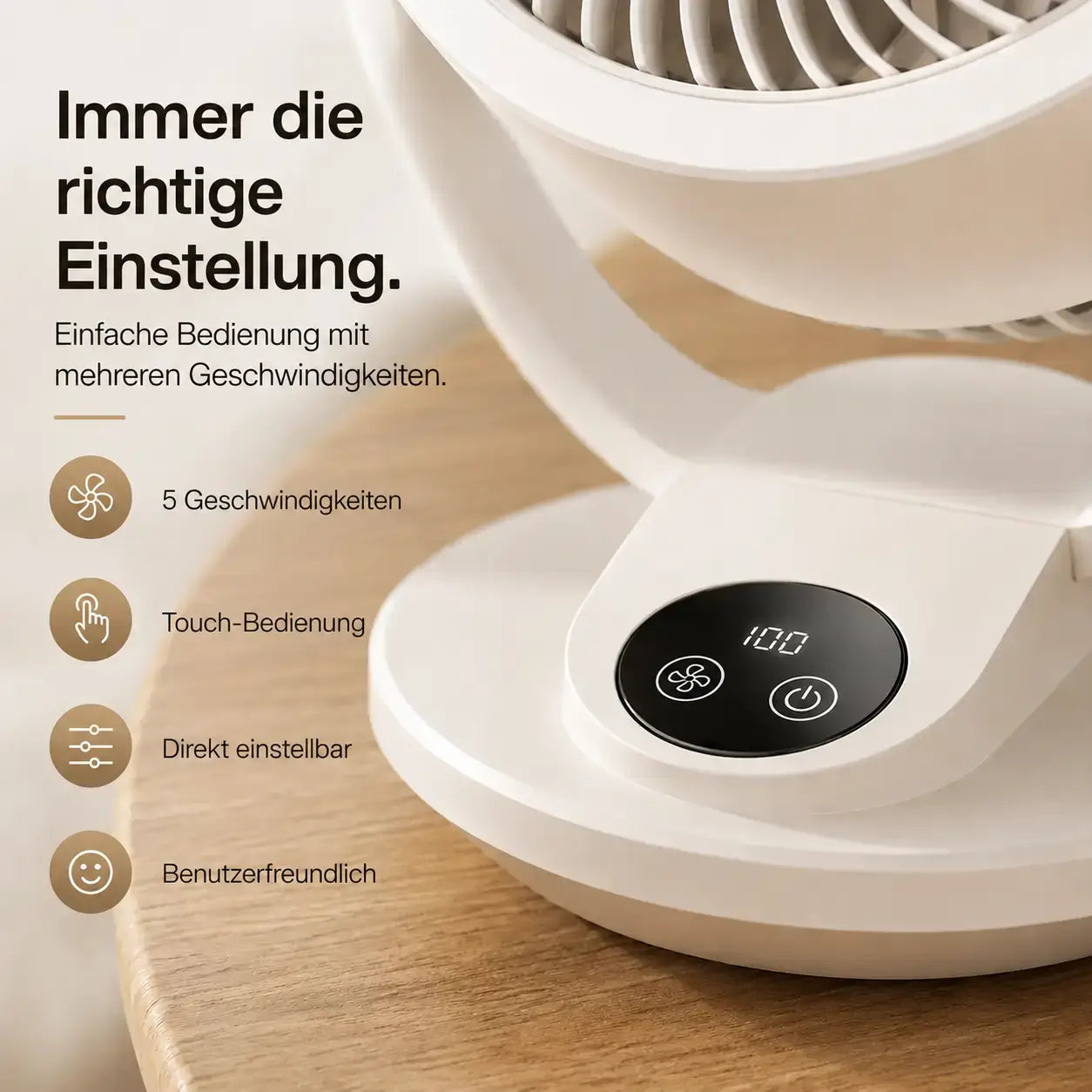 Airstream™ Ventilator | Stil, Kraftvoller Wind &amp; Zirkulation