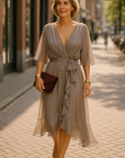 Ema - Elegante afslankende zomerjurk