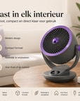 Airstream™ Ventilator | Stijl, Krachtige Wind & Luchtcirculatie