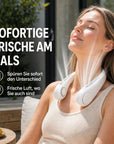 NekFan™ - Tragbarer Aufladbarer Nackenventilator für Direkte Kühlung!