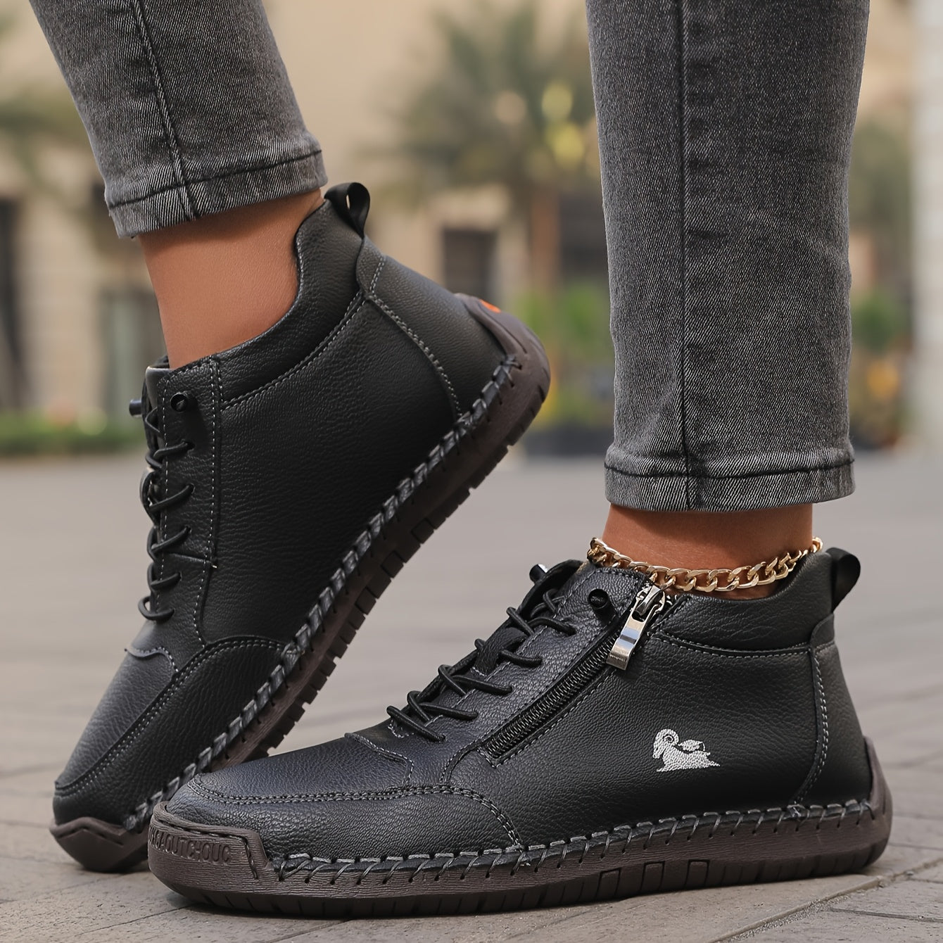Mila – comfortabele orthopedische sneakers met rits