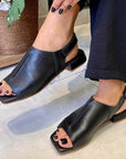 Blyzara - Open sandalen voor dames, elegant en comfortabel met een moderne lage hak