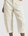 Casual cargo-capri-broeken voor dames