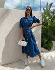 Daphne - Sunshine Denim Jurk