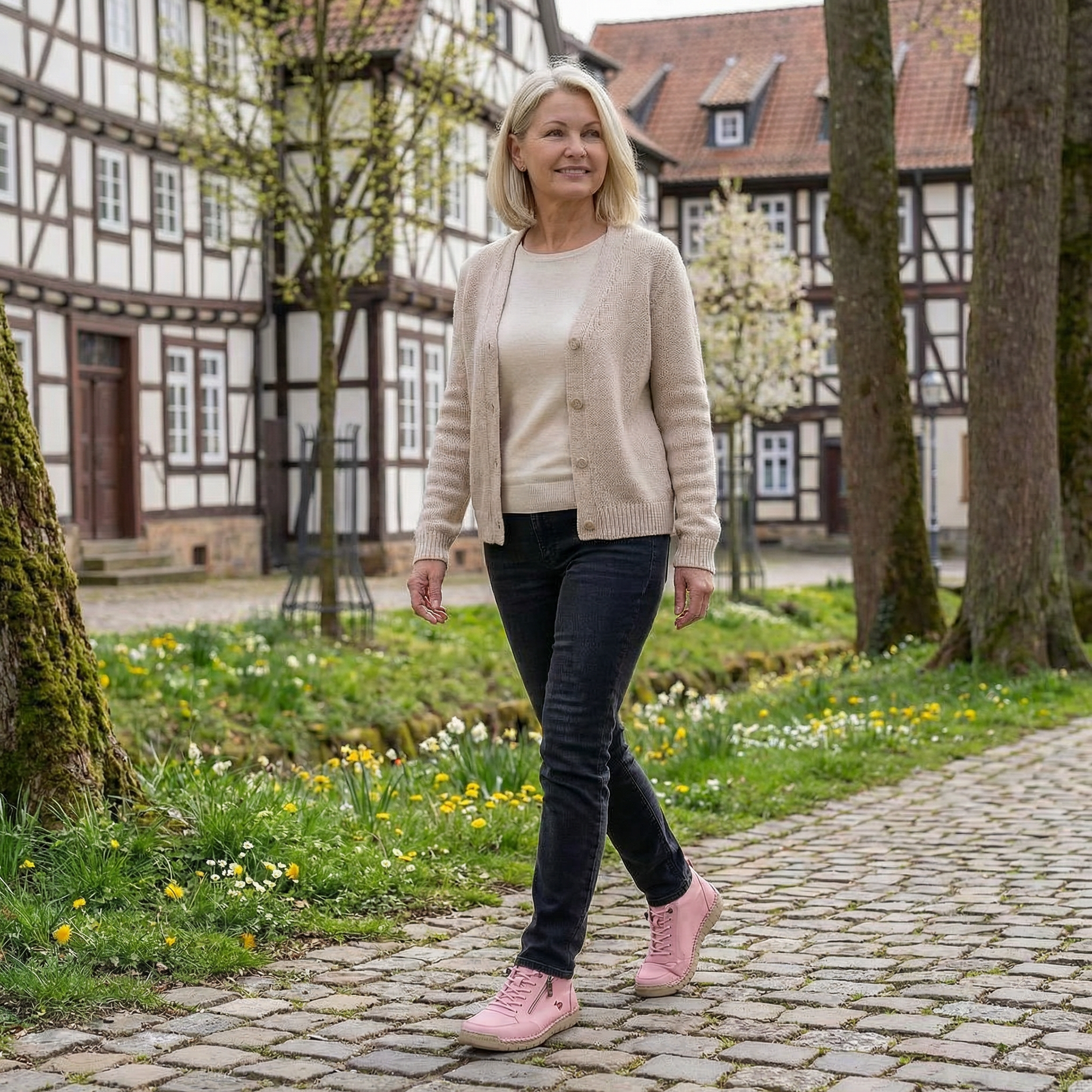 Mila – comfortabele orthopedische sneakers met rits