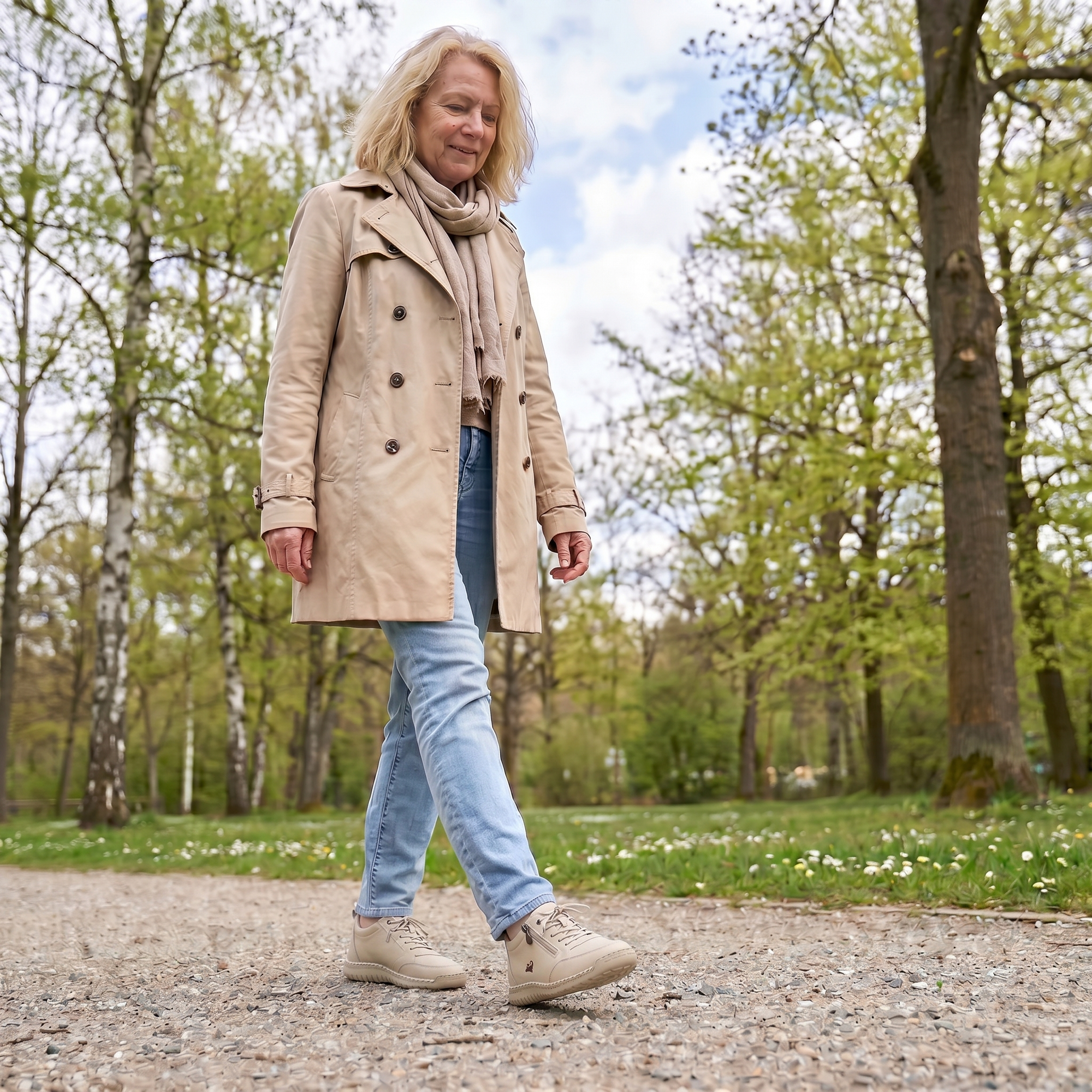 Mila – comfortabele orthopedische sneakers met rits
