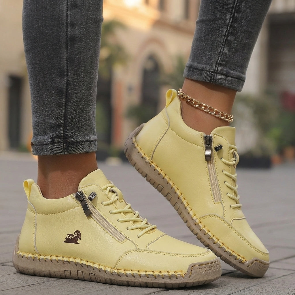 Mila – comfortabele orthopedische sneakers met rits