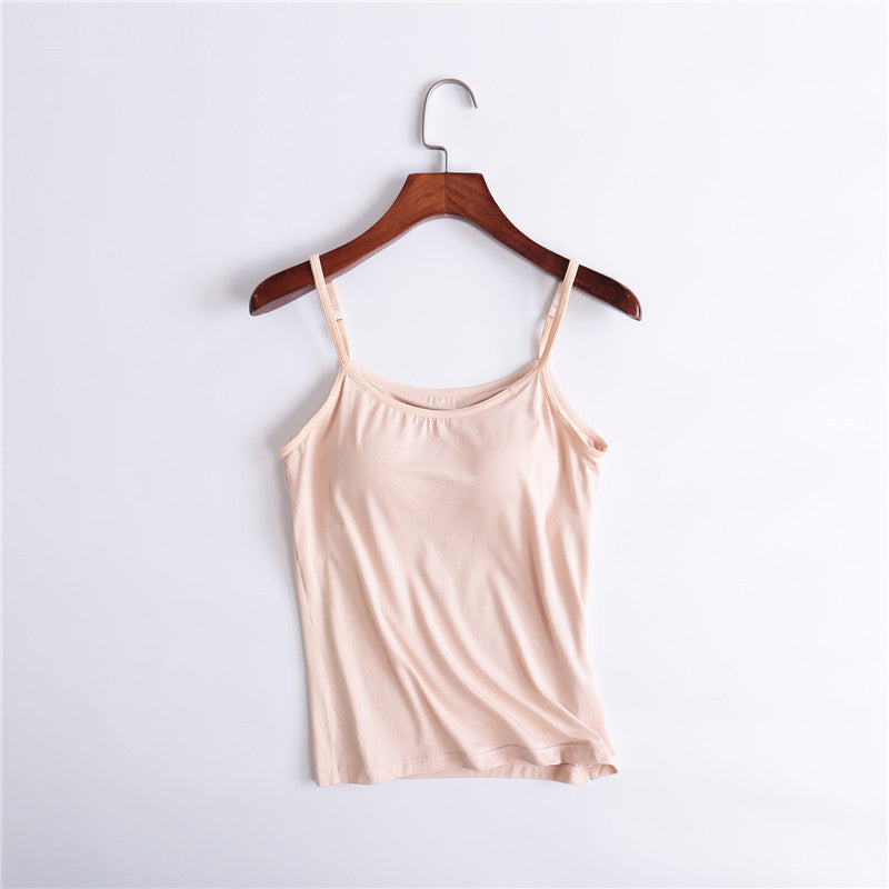 Monica - Tanktop met Ingebouwde Bh